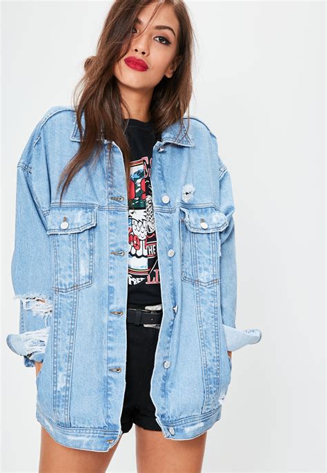 oversized denim jacket women.